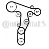 Zahnriemensatz CONTITECH CT1139K3PRO Bild Zahnriemensatz CONTITECH CT1139K3PRO