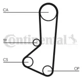 Zahnriemen CONTITECH CT510