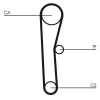 Zahnriemensatz CONTITECH CT536K1 Bild Zahnriemensatz CONTITECH CT536K1