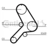 Zahnriemen CONTITECH CT611 Bild Zahnriemen CONTITECH CT611