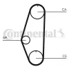 Zahnriemen CONTITECH CT629 Bild Zahnriemen CONTITECH CT629