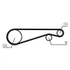 Zahnriemen links CONTITECH CT653 Bild Zahnriemen links CONTITECH CT653