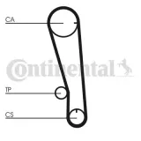 Zahnriemen CONTITECH CT665