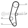 Zahnriemen CONTITECH CT666 Bild Zahnriemen CONTITECH CT666