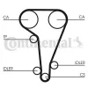 Zahnriemen CONTITECH CT728 Bild Zahnriemen CONTITECH CT728