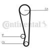 Zahnriemensatz CONTITECH CT1024K1 Bild Zahnriemensatz CONTITECH CT1024K1