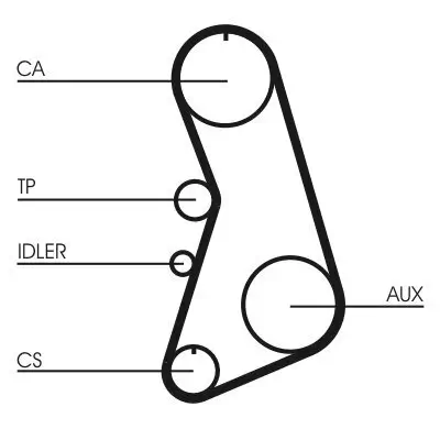Zahnriemensatz CONTITECH CT919K1