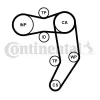 Zahnriemensatz CONTITECH CT939K10PRO Bild Zahnriemensatz CONTITECH CT939K10PRO