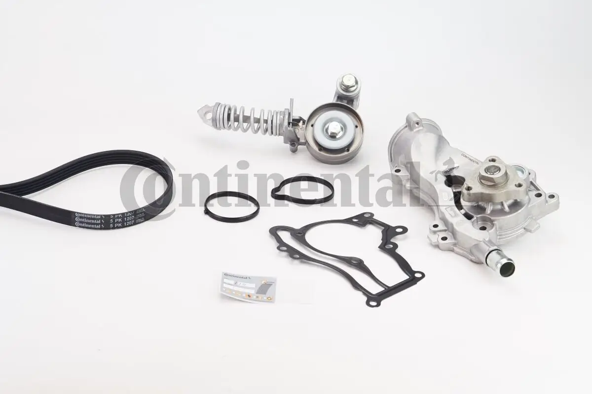 Wasserpumpe + Keilrippenriemensatz CONTITECH 5PK1207WP2