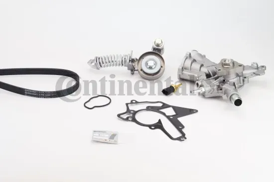 Wasserpumpe + Keilrippenriemensatz CONTITECH 5PK1230WP2 Bild Wasserpumpe + Keilrippenriemensatz CONTITECH 5PK1230WP2