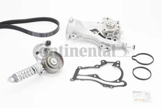 Wasserpumpe + Keilrippenriemensatz CONTITECH 5PK1334WP1 Bild Wasserpumpe + Keilrippenriemensatz CONTITECH 5PK1334WP1