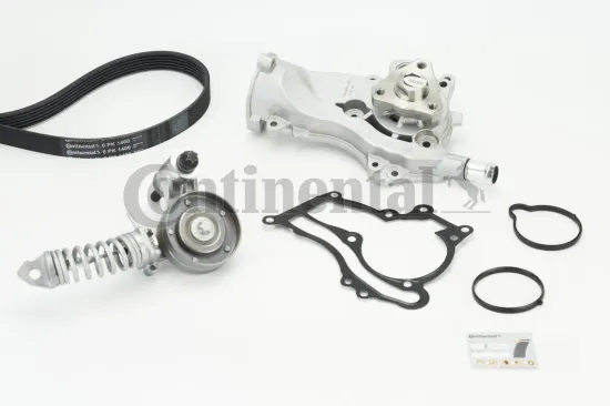 Wasserpumpe + Keilrippenriemensatz CONTITECH 6PK1400WP1 Bild Wasserpumpe + Keilrippenriemensatz CONTITECH 6PK1400WP1