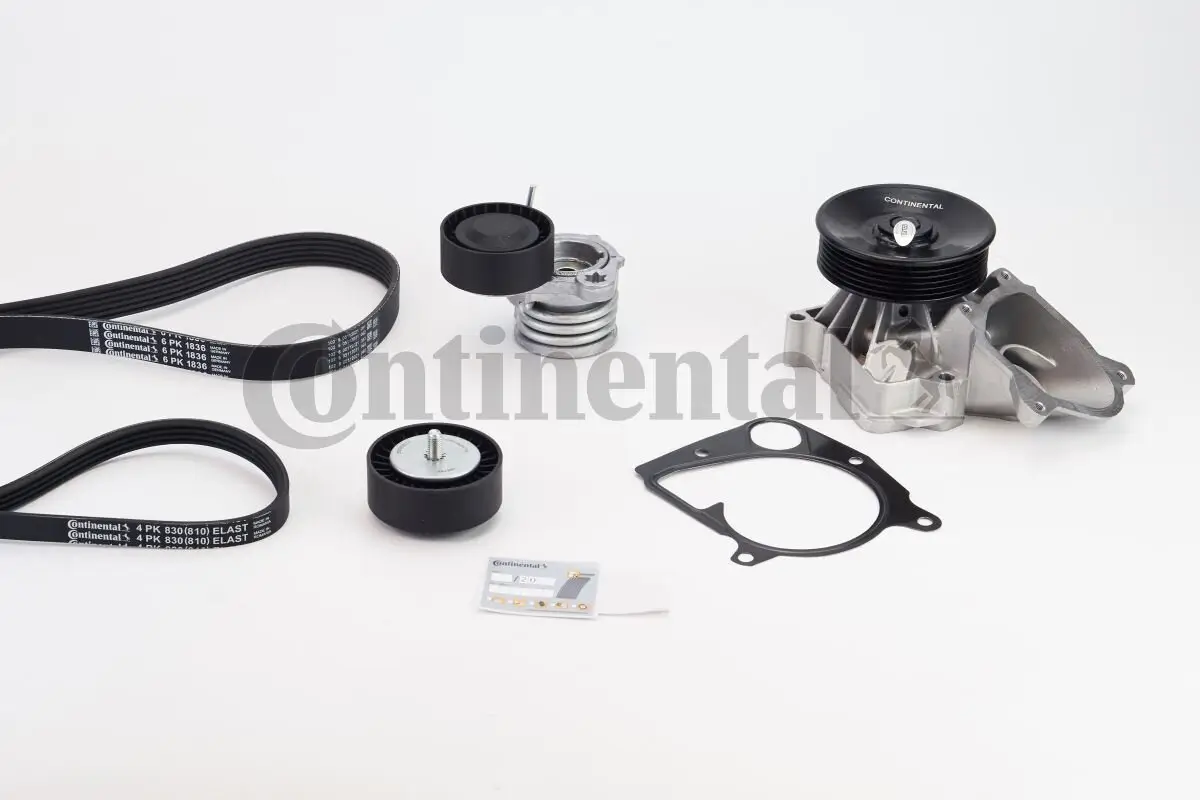 Wasserpumpe + Keilrippenriemensatz CONTITECH 6PK1836WP1