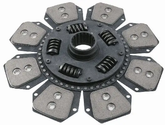 Kupplungsscheibe SACHS 1862 724 002 Bild Kupplungsscheibe SACHS 1862 724 002