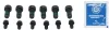 Kupplungssatz SACHS 2290 601 009 Bild Kupplungssatz SACHS 2290 601 009