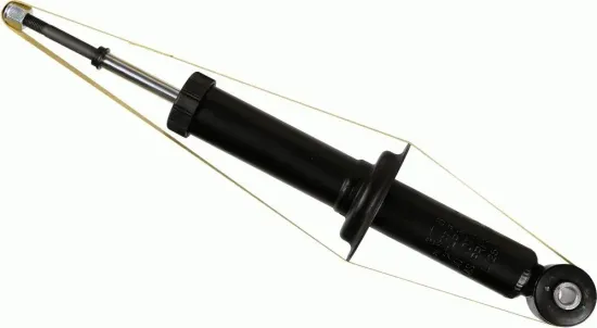 Stoßdämpfer Hinterachse SACHS 317 614 Bild Stoßdämpfer Hinterachse SACHS 317 614