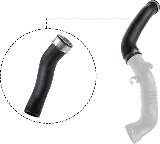 Ladeluftschlauch GATES 09-0182 Bild Ladeluftschlauch GATES 09-0182