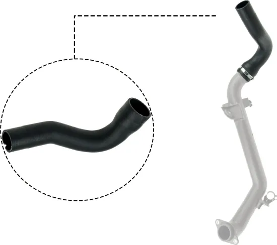 Ladeluftschlauch GATES 09-0495 Bild Ladeluftschlauch GATES 09-0495