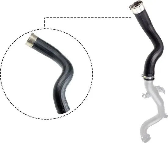 Ladeluftschlauch GATES 09-0501 Bild Ladeluftschlauch GATES 09-0501