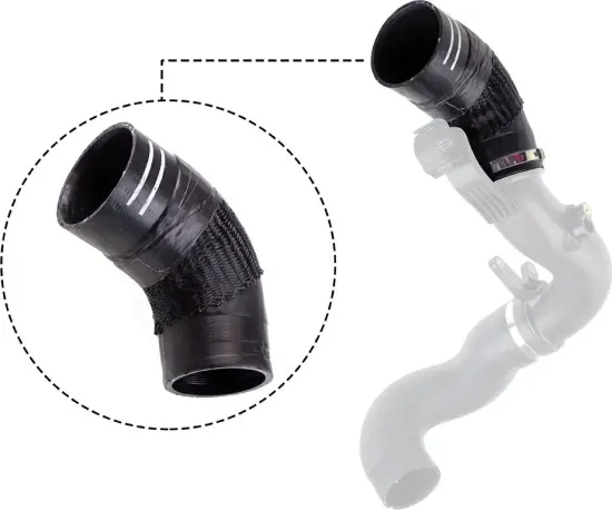 Ladeluftschlauch GATES 09-0504 Bild Ladeluftschlauch GATES 09-0504