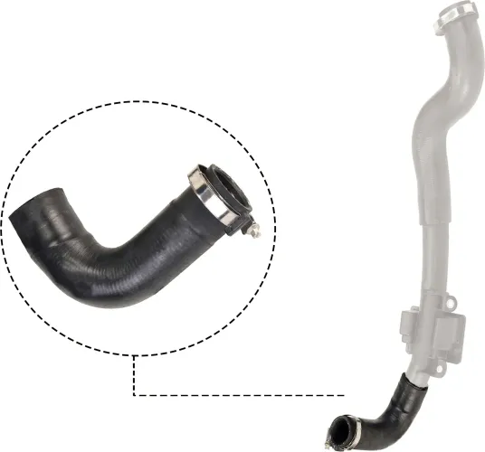 Ladeluftschlauch GATES 09-0521 Bild Ladeluftschlauch GATES 09-0521