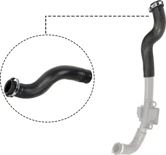 Ladeluftschlauch GATES 09-0522 Bild Ladeluftschlauch GATES 09-0522