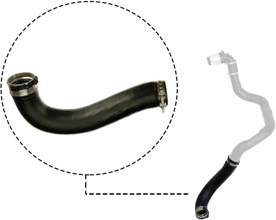 Ladeluftschlauch GATES 09-0533 Bild Ladeluftschlauch GATES 09-0533