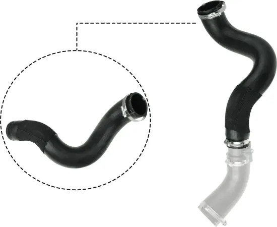 Ladeluftschlauch GATES 09-0617 Bild Ladeluftschlauch GATES 09-0617