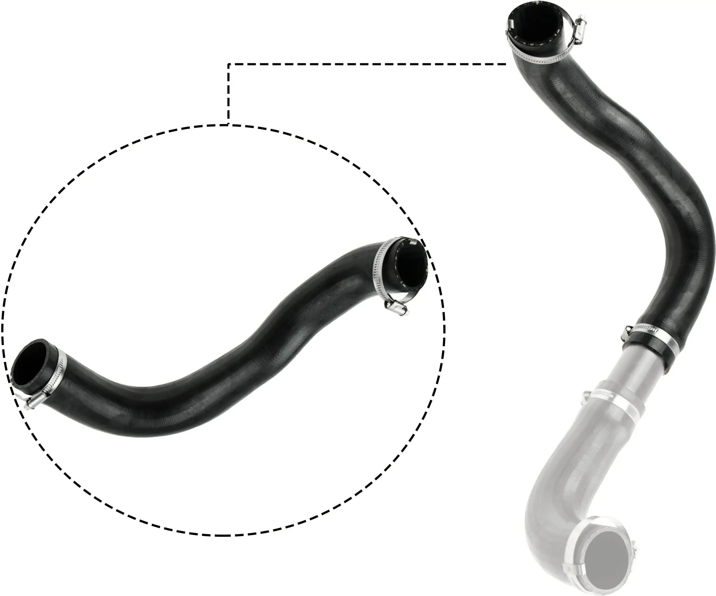 Ladeluftschlauch GATES 09-0621