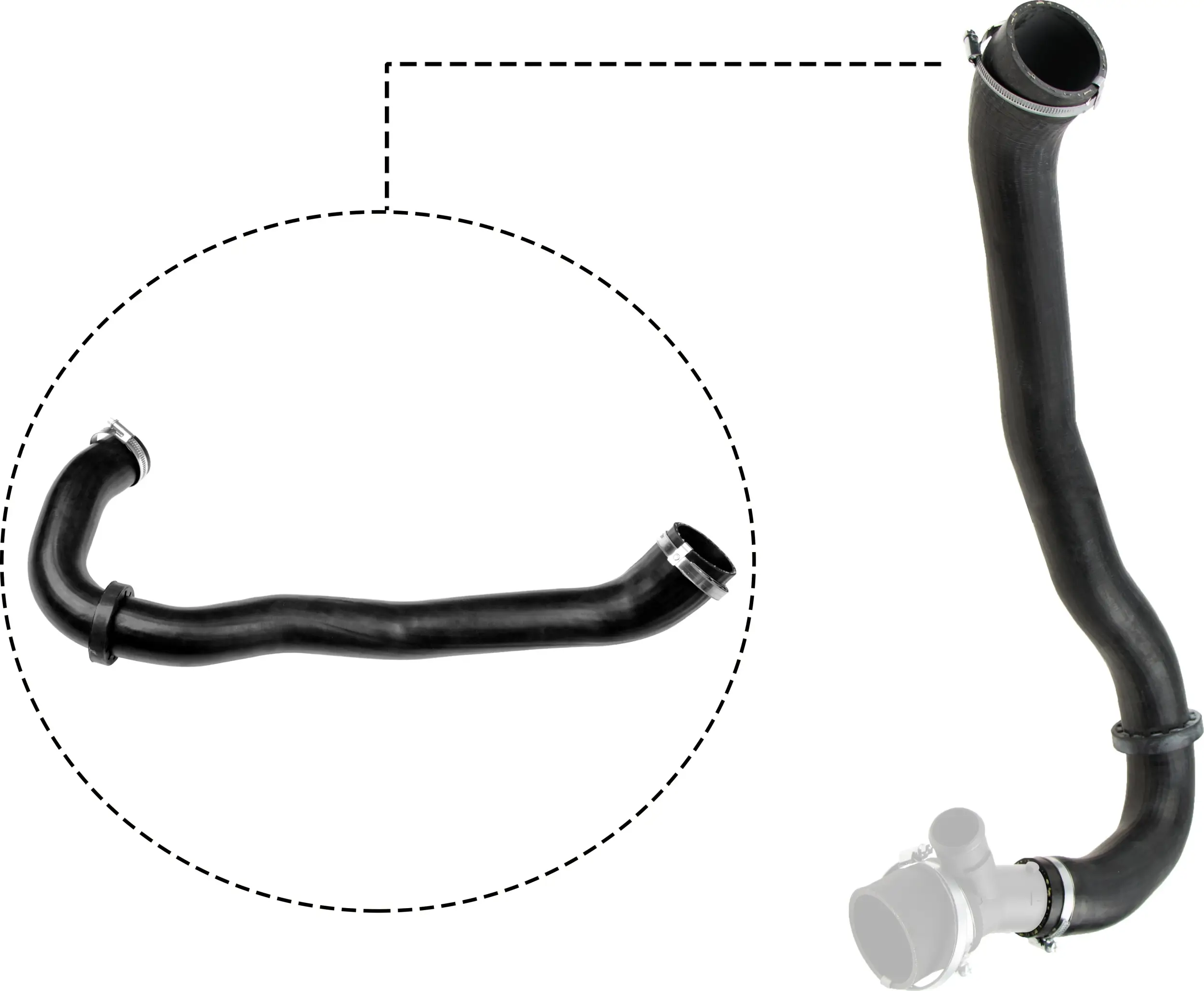 Ladeluftschlauch GATES 09-0649