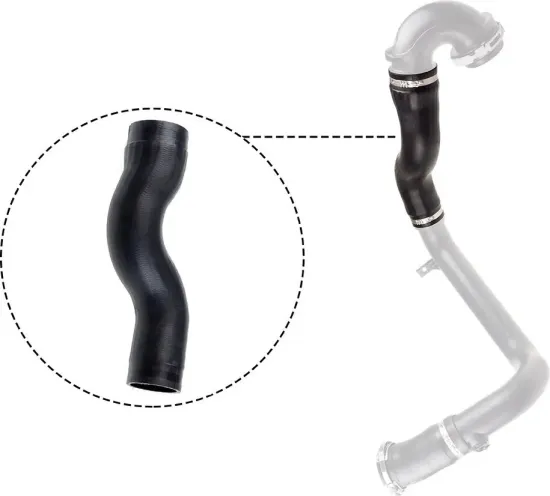 Ladeluftschlauch GATES 09-0697 Bild Ladeluftschlauch GATES 09-0697