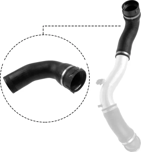 Ladeluftschlauch GATES 09-0709 Bild Ladeluftschlauch GATES 09-0709