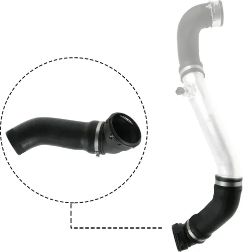 Ladeluftschlauch GATES 09-0714 Bild Ladeluftschlauch GATES 09-0714