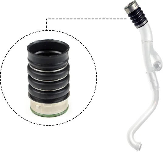 Ladeluftschlauch GATES 09-0738 Bild Ladeluftschlauch GATES 09-0738