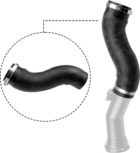 Ladeluftschlauch GATES 09-0755 Bild Ladeluftschlauch GATES 09-0755