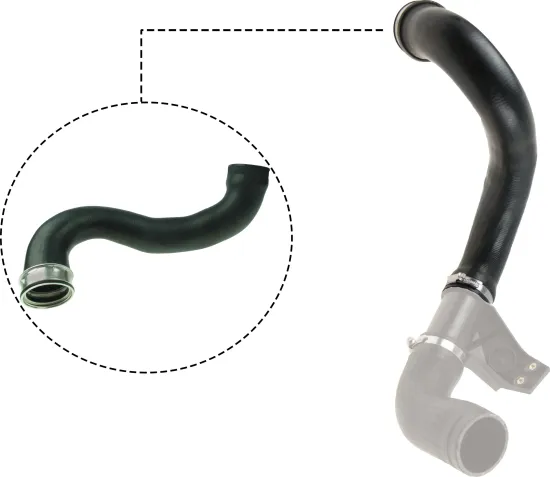 Ladeluftschlauch GATES 09-0829 Bild Ladeluftschlauch GATES 09-0829