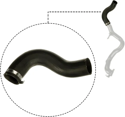 Ladeluftschlauch GATES 09-1682 Bild Ladeluftschlauch GATES 09-1682