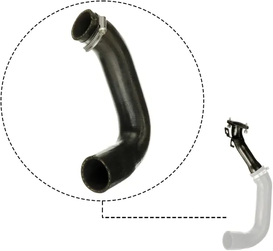 Ladeluftschlauch GATES 09-1691 Bild Ladeluftschlauch GATES 09-1691