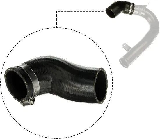 Ladeluftschlauch GATES 09-1693 Bild Ladeluftschlauch GATES 09-1693