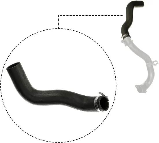 Ladeluftschlauch GATES 09-1695 Bild Ladeluftschlauch GATES 09-1695