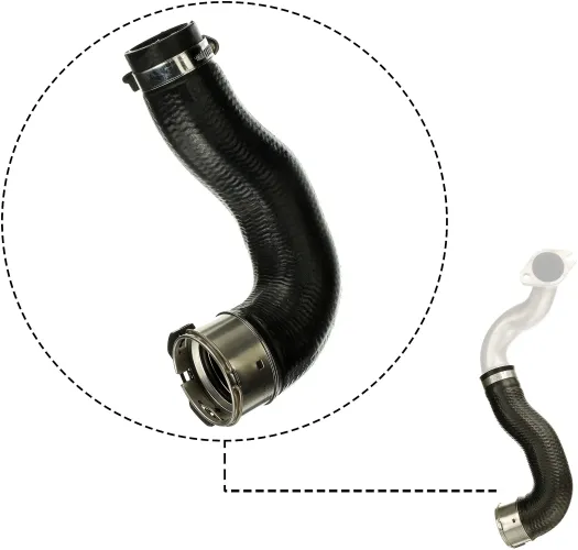 Ladeluftschlauch GATES 09-1697 Bild Ladeluftschlauch GATES 09-1697