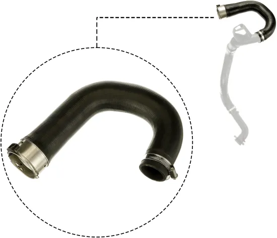 Ladeluftschlauch GATES 09-1708 Bild Ladeluftschlauch GATES 09-1708