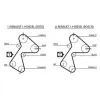 Zahnriemensatz GATES K015305XS Bild Zahnriemensatz GATES K015305XS