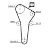 Zahnriemensatz GATES K015421XS Bild Zahnriemensatz GATES K015421XS