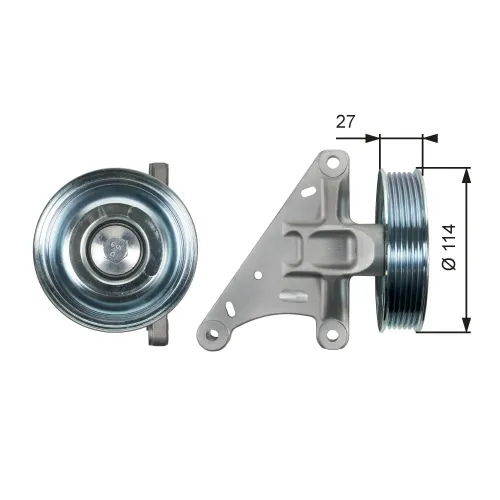 Umlenk-/Führungsrolle, Keilrippenriemen GATES T36429 Bild Umlenk-/Führungsrolle, Keilrippenriemen GATES T36429