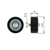 Umlenk-/Führungsrolle, Keilrippenriemen GATES T36621