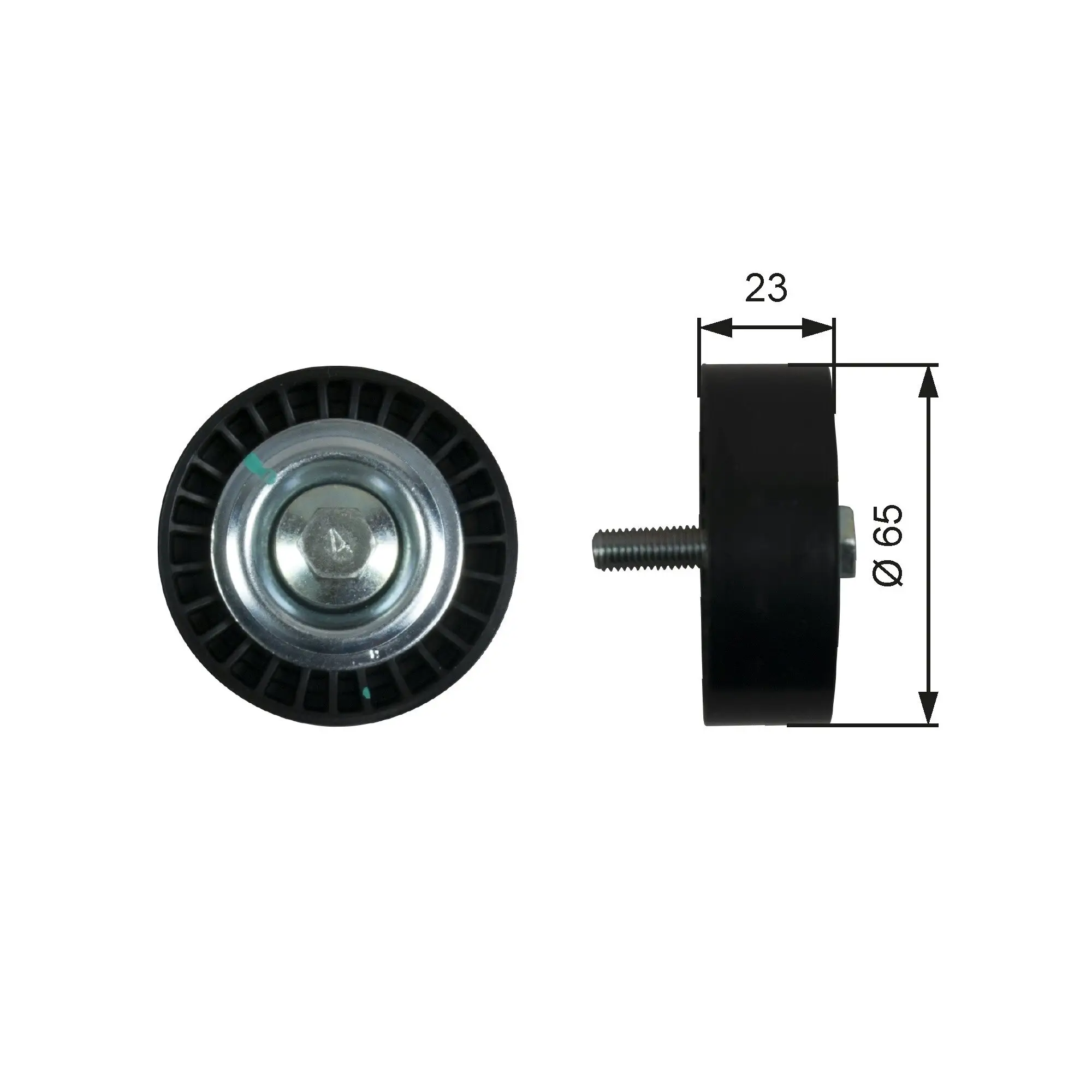 Umlenk-/Führungsrolle, Keilrippenriemen GATES T36622