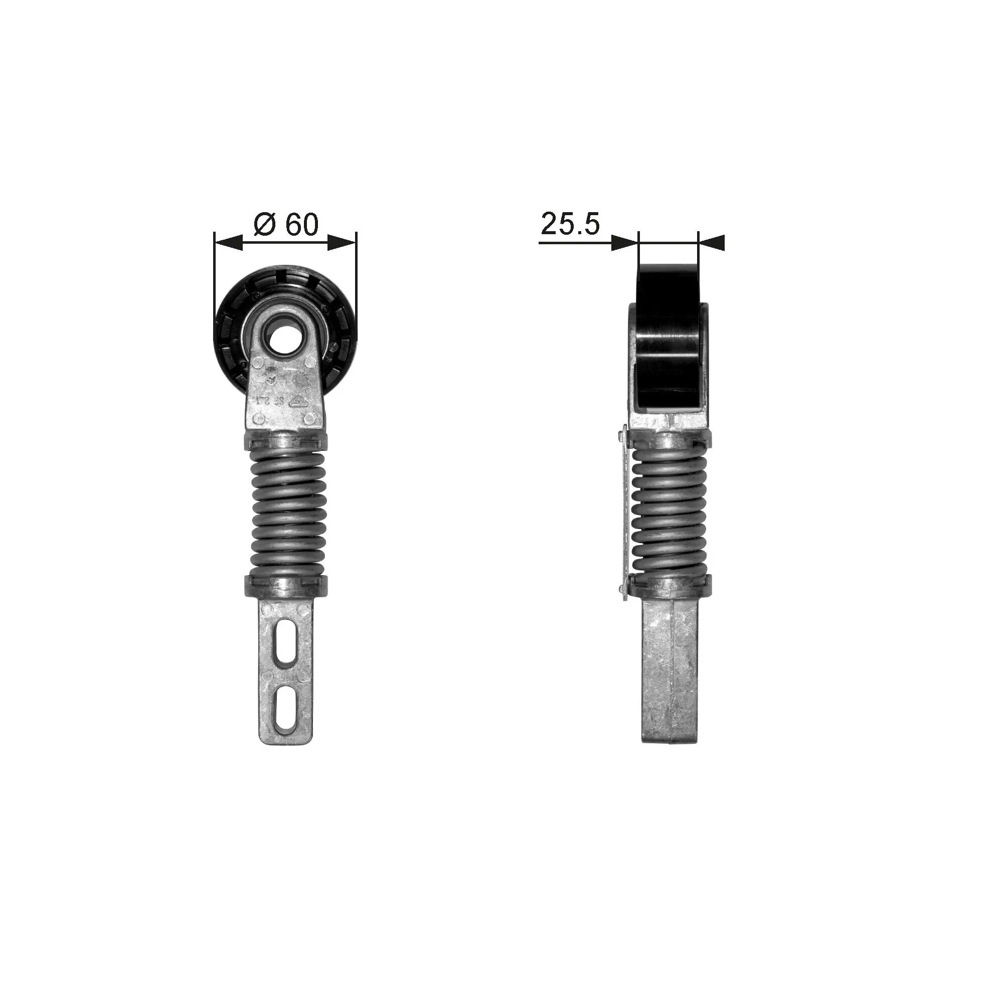 Riemenspanner, Keilrippenriemen GATES T38355