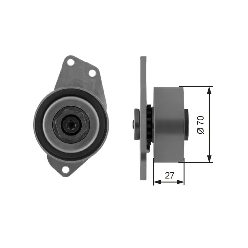 Riemenspanner, Keilrippenriemen GATES T38474 Bild Riemenspanner, Keilrippenriemen GATES T38474