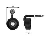 Spannrolle, Keilrippenriemen GATES T39020